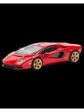 Pop Race Lamborghini Countach LPI 8004 Die Cast 1 64 Rosso Collectible Model